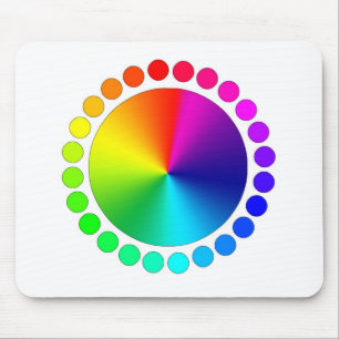 Colour Wheel Mouse Pad