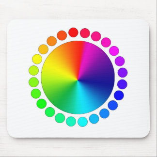 Colour Wheel Mouse Pad