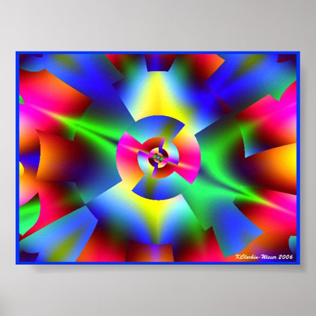 Colour Wheel Poster (Front)