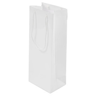 colour white wine gift bag