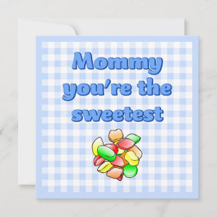 Colour Wine Gums Card