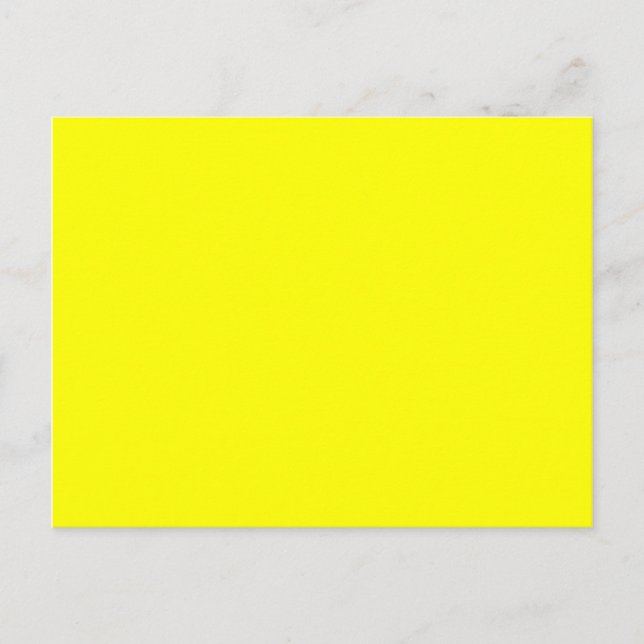 colour yellow postcard (Front)