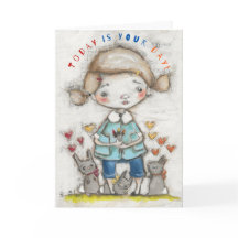 Colour Your Day - Greeting Card