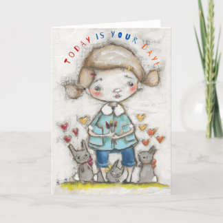 Colour Your Day - Greeting Card