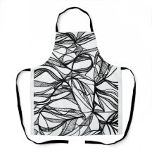 Colour Your Own Apron #2: colouring fun garden hom