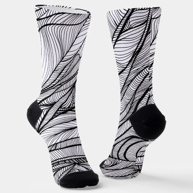 Colour Your Own Crew Sock: colouring activity fun Socks (Angled)