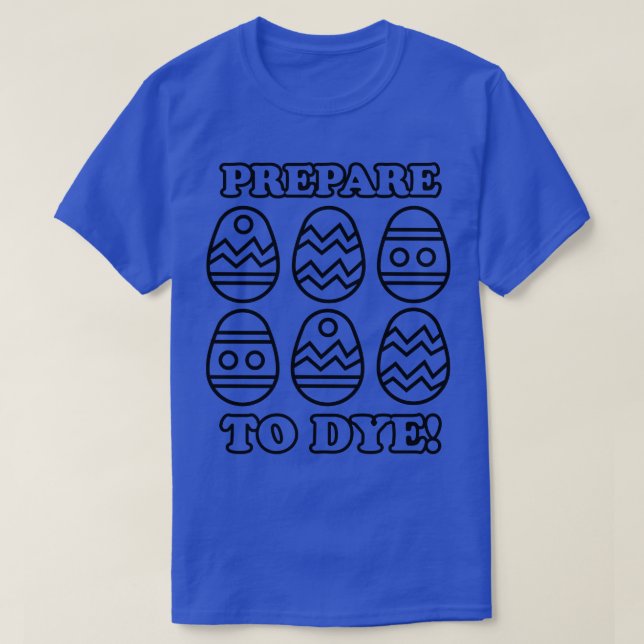 Colour Your Own Easter Shirt Prepare To Dye Colori (Design Front)