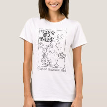 Colour Your Own Halloween Gnome with Candy t-shirt