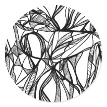 Colour Your Own Round Stickers #2 colouring activi