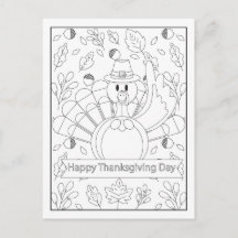 Colour Your Own Turkey