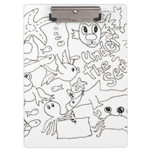 Colour Your Own -"Under the Sea" Photo Clipboard