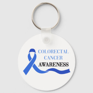 Colourectal Cancer Awareness Keychain