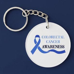 Colourectal Cancer Awareness Keychain