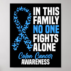 Colourectal cancer colon cancer awareness month poster