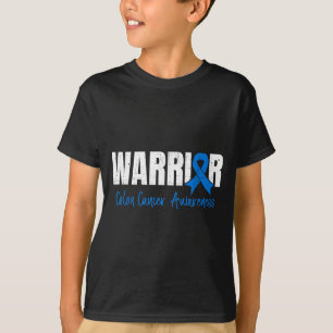 Colourectal cancer warrior colon cancer awareness T-Shirt