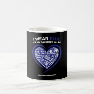 Colourectal Colon Awareness Products Daughter Coffee Mug