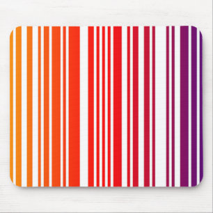 Coloured Barcode Mouse Pad