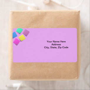 Coloured Blocks  Labels