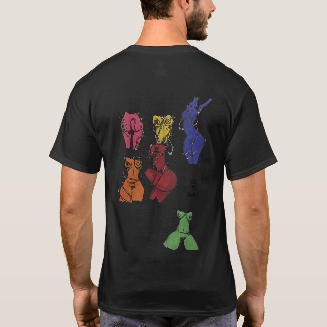 Coloured Body Tee (Back)