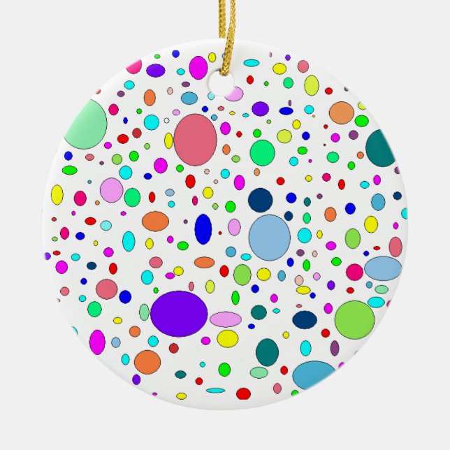 Coloured Bubbles, Ornament (Front)