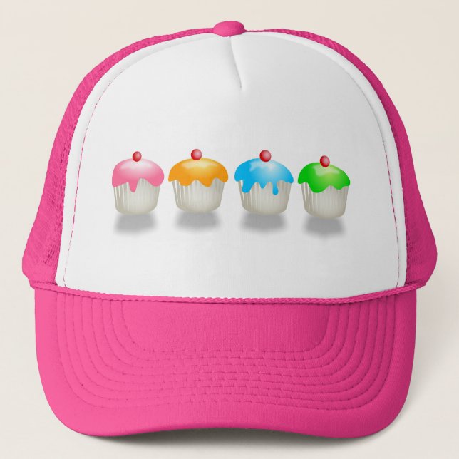 Coloured Buns Trucker Hat (Front)