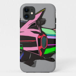 Coloured cadillac iPhone 11 case