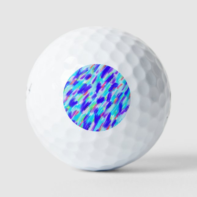 Coloured Chaos Golf Balls (Front)