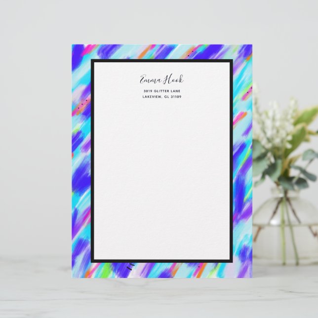 Coloured Chaos Letterhead (Standing Front)