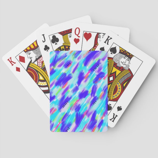 Coloured Chaos Playing Cards (Back)