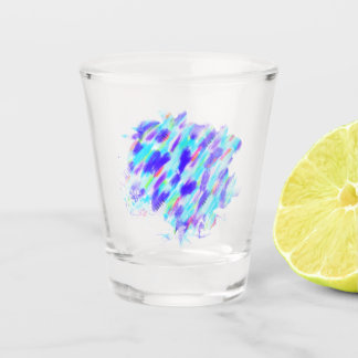 Coloured Chaos Shot Glass