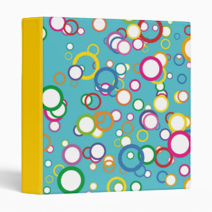 coloured circles Avery Binder