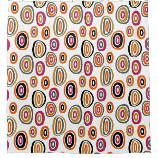 coloured circles, geometric abstract art
