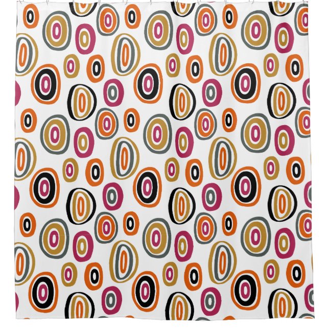  coloured circles, geometric abstract art  (Front)