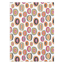 coloured circles, geometric abstract art