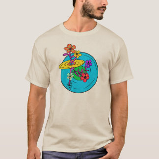 Coloured Cistus Vinyl/Record T-Shirt