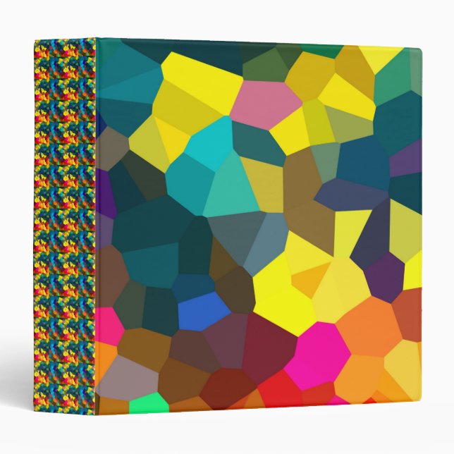 Coloured Crystals Binder (Front/Spine)
