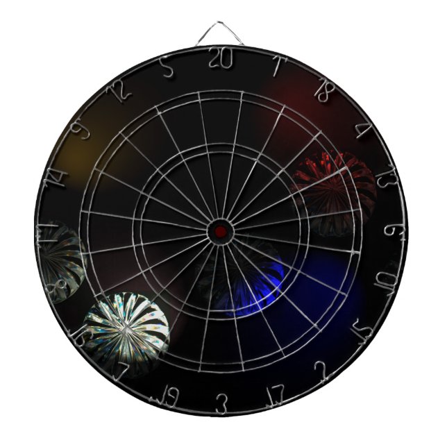 Coloured Cystal Imager Dartboard (Front)
