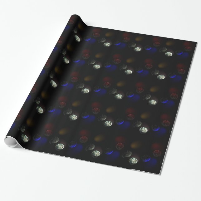 Coloured Cystal Imager Wrapping Paper (Unrolled)
