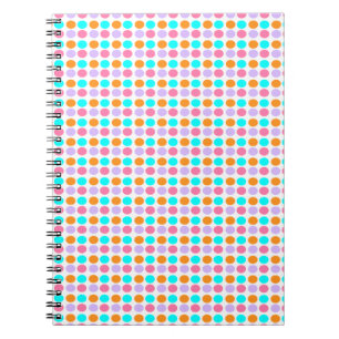 Coloured Dots Notebook