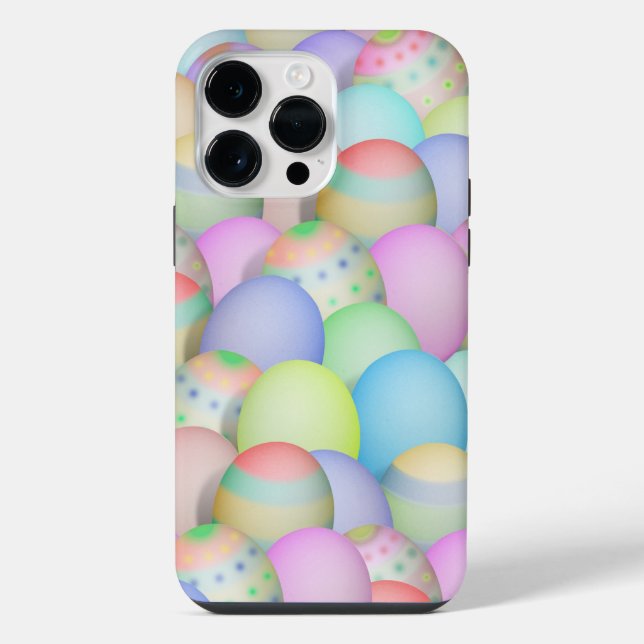 Coloured Easter Eggs iPhone Case (Back)