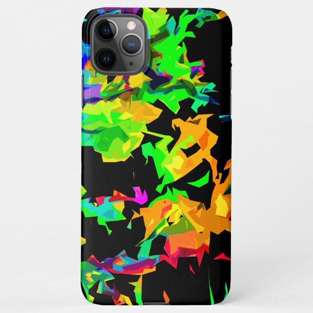 Coloured flames iPhone case (Back)