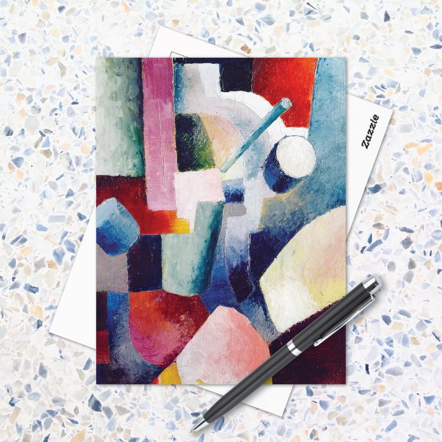 Coloured Forms 1914 August Macke Postcard (Creator Uploaded)