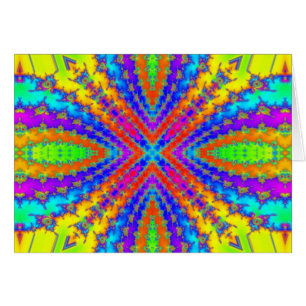 coloured fractal kaleidoscope Art
