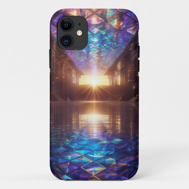 Coloured glass ceiling and floor Case-Mate iPhone case (Back)