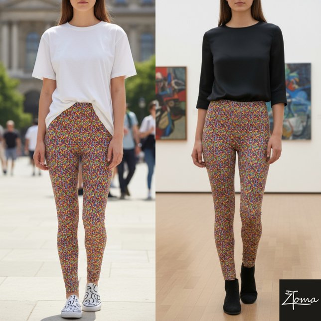 Coloured glass marbles leggings (Creator Uploaded)