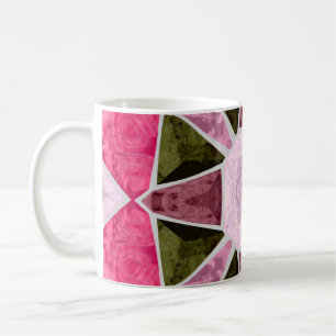 coloured glass mosaic, seamless backgroundsquare, coffee mug