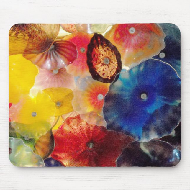 Coloured Glass Mouse Pad (Front)