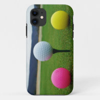 Coloured Golf Balls, mountain tee
