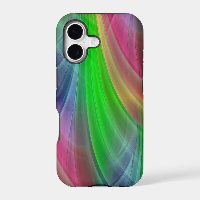 Coloured Gradients Rays - green (Back)