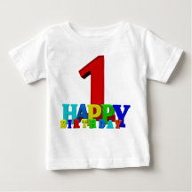 Coloured Happy Birthday Typography
